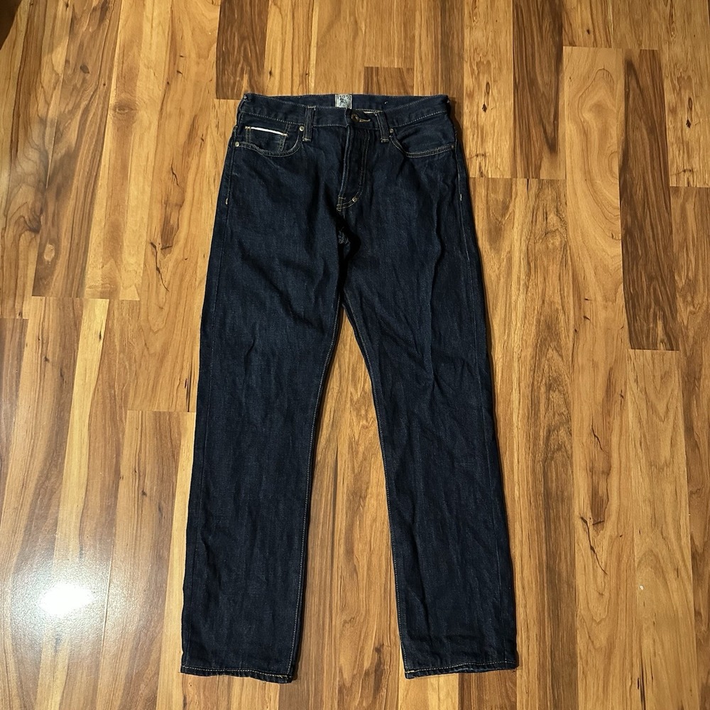 Prps Japanese Denim Rambler Fit Selvedge Dark Denim Jeans Size 30x30